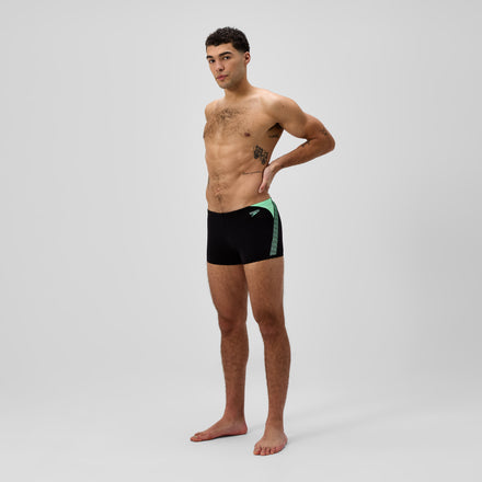 Men's Hyperboom Splice Aquashort Black/Green