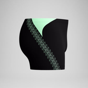 Men's Hyperboom Splice Aquashort Black/Green