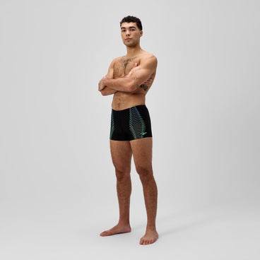 Men's Duo Logo Aquashort Black