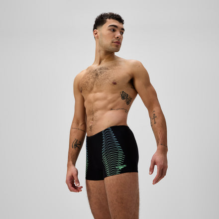 Men's Duo Logo Aquashort Black