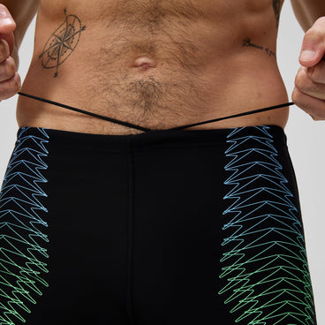 Men's Duo Logo Aquashort Black