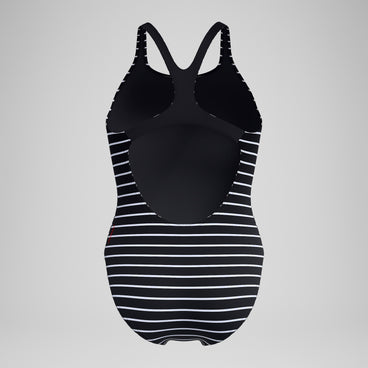 Women's Endurance+ Printed Medalist Swimsuit Black