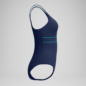 Women's Contour Eclipse Swimsuit Navy/Teal
