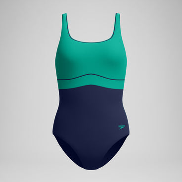 Women's Contour Eclipse Swimsuit Teal/Navy