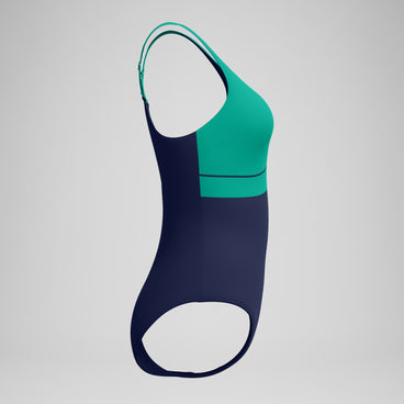 Women's Contour Eclipse Swimsuit Teal/Navy