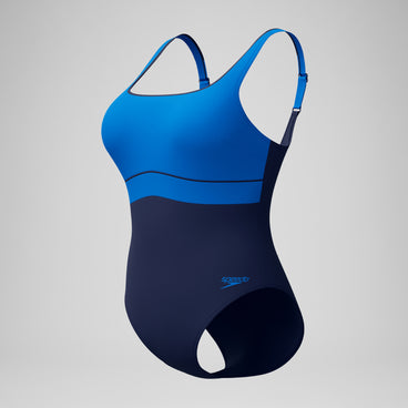 Women's Shaping Contour Eclipse Swimsuit Blue/Black