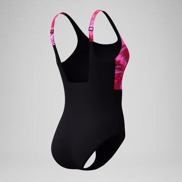 Women's Contour Eclipse Swimsuit Black/Ruby