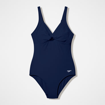 Women's Shaping AquaNite Solid Swimsuit Dark Blue