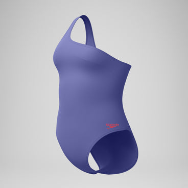 Women's Asymmetric Swimsuit Blue