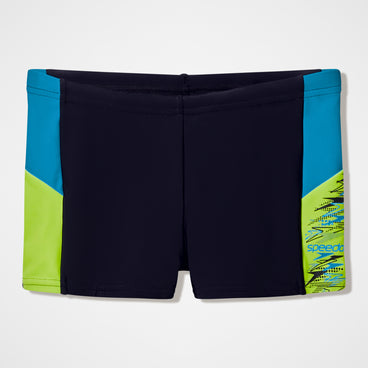 Boys Dive Aquashort Black/Green