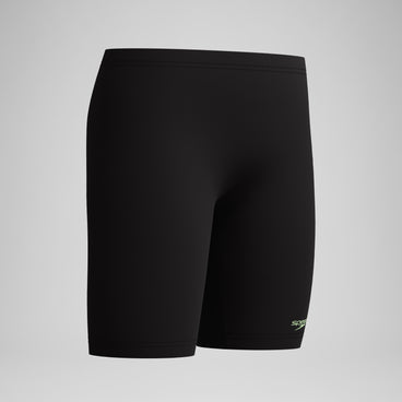 Boys Print Panel Jammer Black/Green