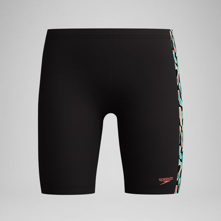 Boys Panel Jammer Black/Orange