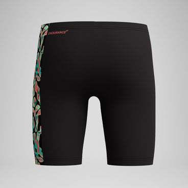 Boys Panel Jammer Black/Orange