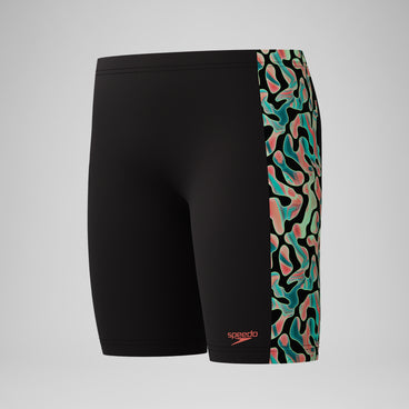 Boys Panel Jammer Black/Orange