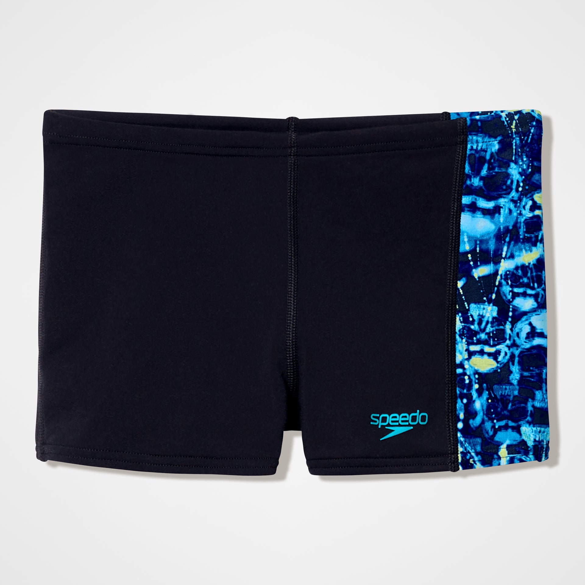 Printed Panel Aquashort Black Blue