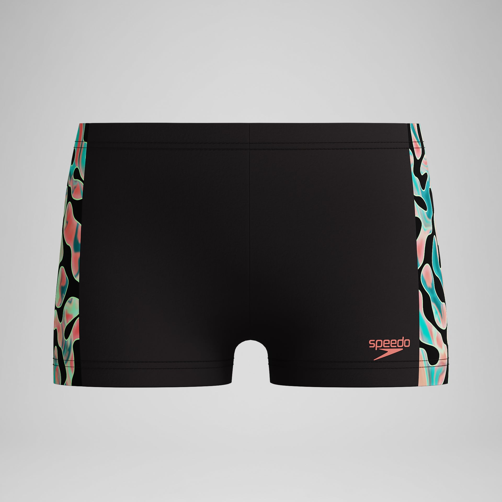 Panel Aquashort Black Orange