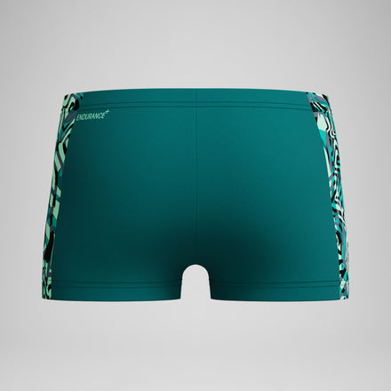 Boys Panel Aquashort Green