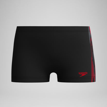 Boys Placement Aquashort Black/Red