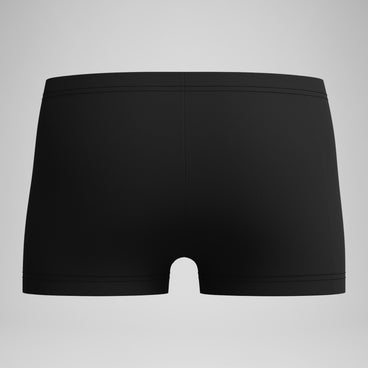 Boys' Plastisol Placement Aquashort Black/Red