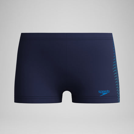 Boys Plastisol Placement Aquashort Navy/Blue