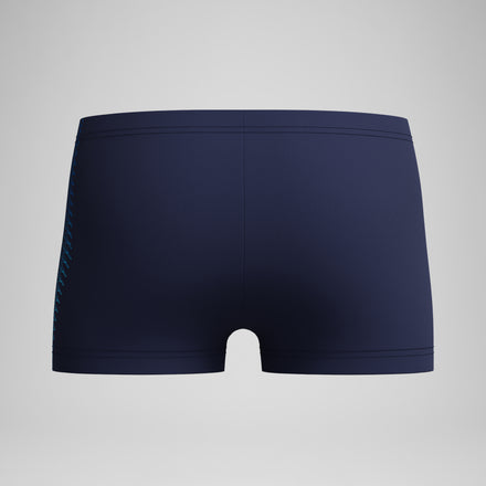 Boys Plastisol Placement Aquashort Navy/Blue