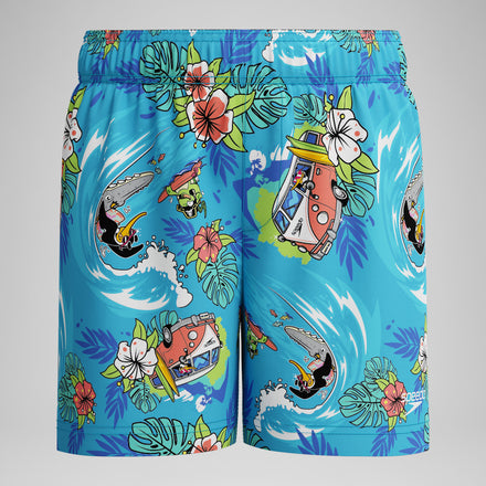 Boys' Learn to Swim Swim Shorts Blue