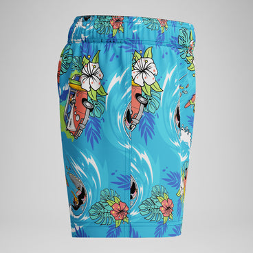 Boys' Learn to Swim Swim Shorts Blue