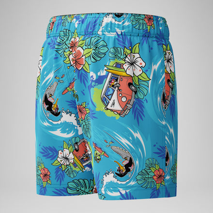 Boys' Learn to Swim Swim Shorts Blue