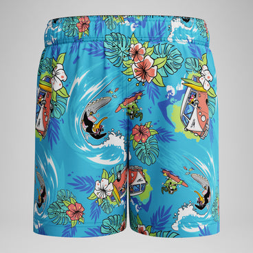 Boys' Learn to Swim Swim Shorts Blue