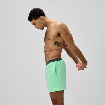 Men's Hyperboom Band Swim Shorts Green