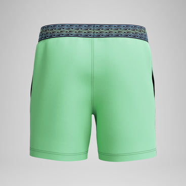 Men's Hyperboom Band Swim Shorts Green