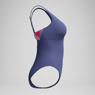 Women's Shaping Printed OpusGem DD+ Swimsuit Blue