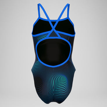 Women's Flow Flyback One Piece Black/Blue