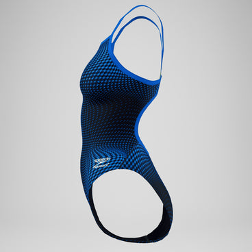 Women's Flow Flyback One Piece Black/Blue