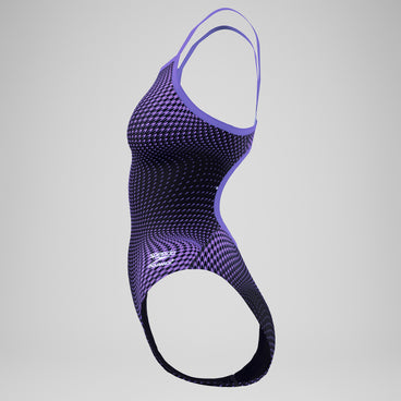 Women's Flow Flyback One Piece Black/Purple