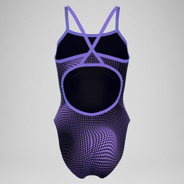 Women's Flow Flyback One Piece Black/Purple