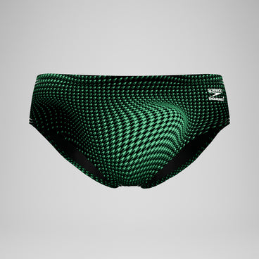 Men's Flow Brief Black/Green