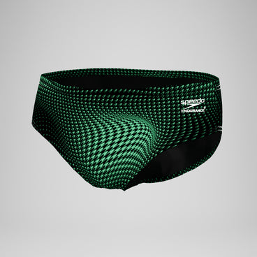 Men's Flow Brief Black/Green