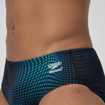 Men's Flow Brief Black/Blue