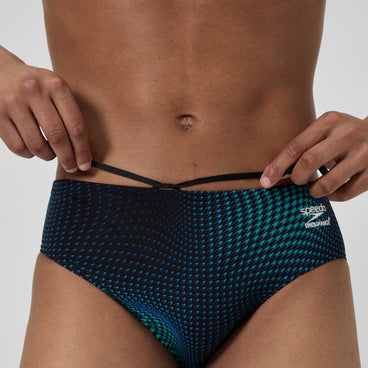 Men's Flow Brief Black/Blue