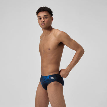 Men's Flow Brief Black/Blue