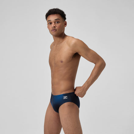 Men's Flow Brief Black/Blue