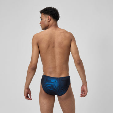 Men's Flow Brief Black/Blue