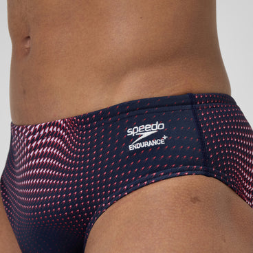 Men's Flow Brief Navy/Red