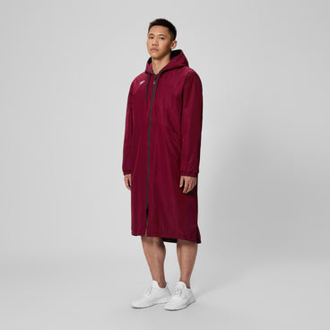 Unisex Speedo Team Parka Maroon