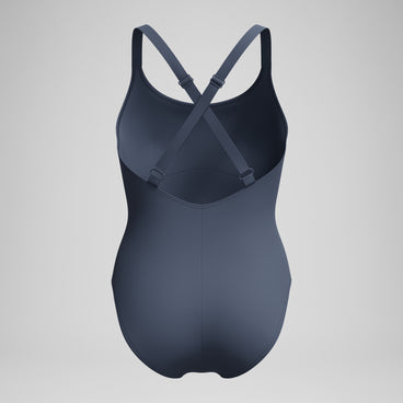 Women's Shaping Crossback Swimsuit Grey