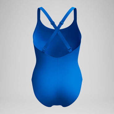 Women's Shaping Crossback Swimsuit Blue