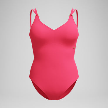 Women's Shaping Strappy Swimsuit Pink