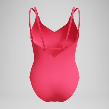 Women's Shaping Strappy Swimsuit Pink