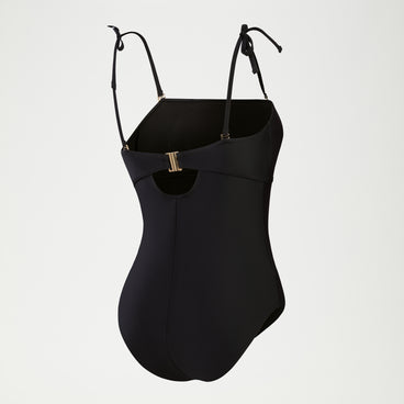 Women's Shaping Bandeau Swimsuit Black